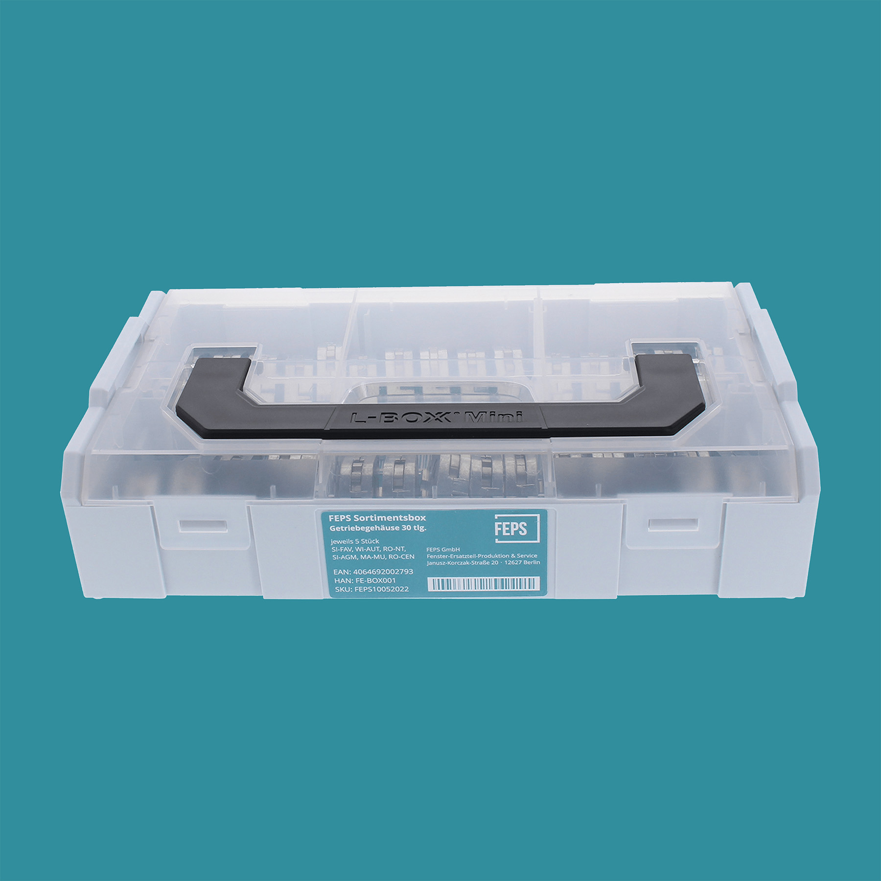 FEPS Gear Sortimentbox FE-BOX001 30 tlg. SI-FAV, WI-AUT, RO-NT, SI-AGM, MA-MU, RO-CEN jeweils 5 Stück FEPS Gear Sortimentbox FE-BOX001 30 tlg. SI-FAV, WI-AUT, RO-NT, SI-AGM, MA-MU, RO-CEN jeweils 5 Stück