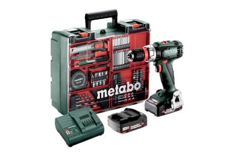 METABO AKKU-BOHRSCHRAUBER BS 18 L QUICK SET, MOBILE WERKSTATT