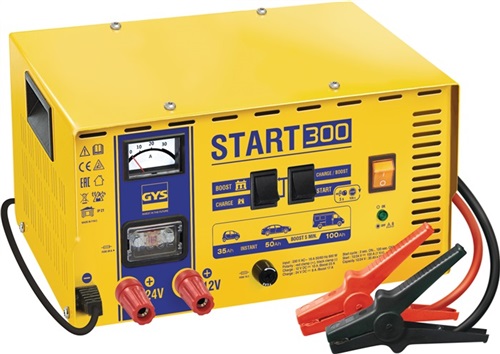 GYS Batterieladegerät START 300 12/24 V Boost 12V:10-23/24V:8-17 A GYS