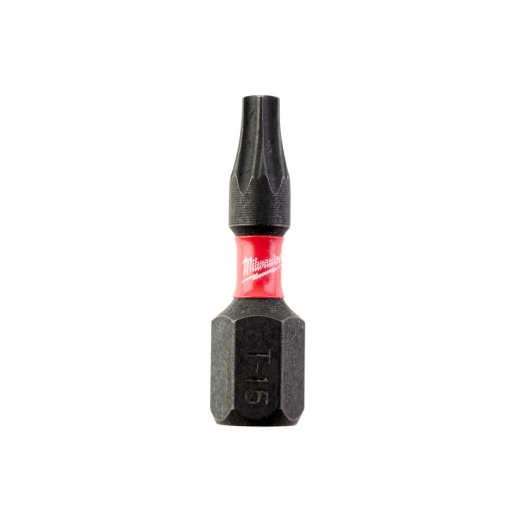 MILWAUKEE TX15 / 25 mm Schrauberbit SHOCKWAVE (25er Pack)