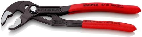 KNIPEX Wasserpumpenzange Cobra® L.180mm Spann-W.36mm pol.Ku.-Überzug KNIPEX