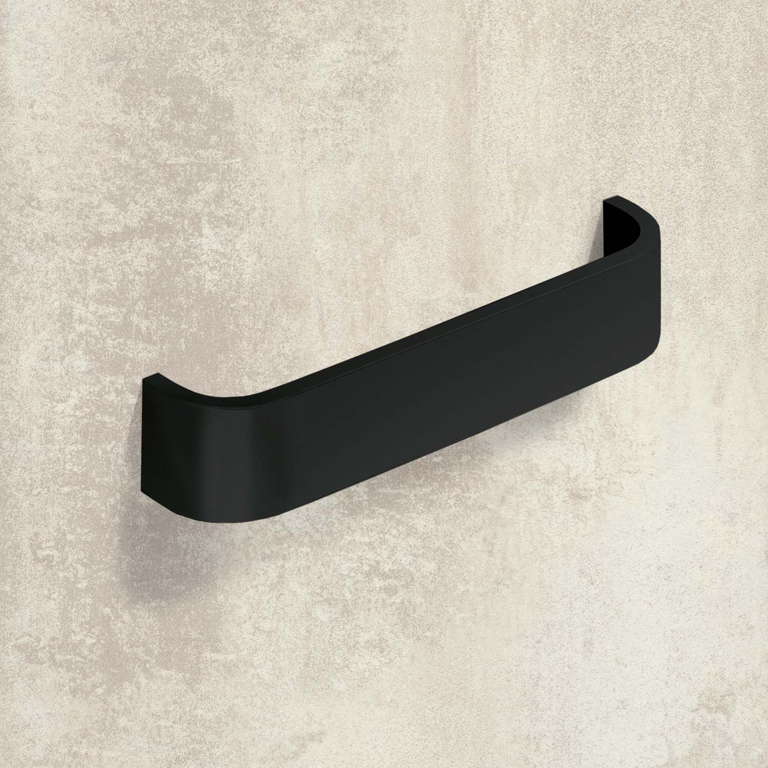 HETTICH Griff Catana, Bohrabstand 192 mm, L 199 mm, B 35 mm, H 38 mm, Schwarz matt, 9345388