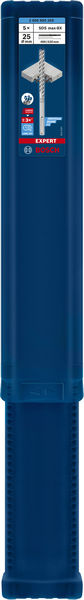 BOSCH EXPERT SDS max-8X Hammerbohrer, 25 x 400 x 520 mm, 5 Stück. Für Bohrhämmer