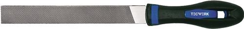 TECWERK Werkstattfeile DIN 7261 L.200mm Q.20x5mm Hieb 2 Flachstumpf 2K-Ergo TECWERK