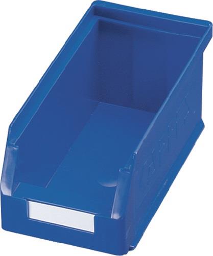 RASTERPLAN Sichtlagerkasten L290xB140xH130mm PE blau RASTERPLAN