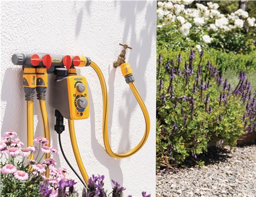 HOZELOCK 4-Wege-Hahnstück PVC HOZELOCK