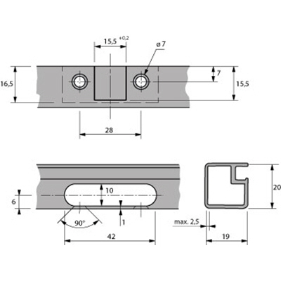 HETTICH Sensys Alurahmenscharnier mit integrierter Dämpfung (Sensys 8638i), obsidianschwarz, 9091744