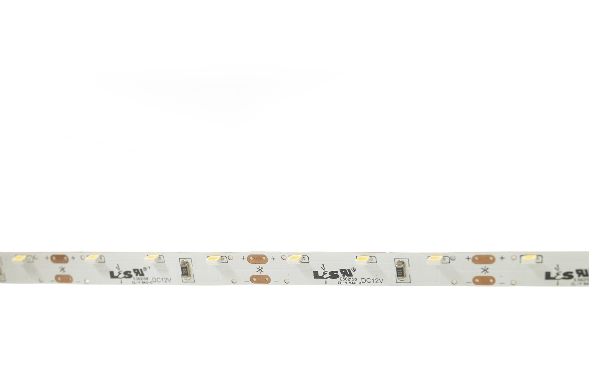 L&S LED-Band SIDELED 60LEDs/m (3014),3000K,3LEDs/50mm,12VDC,4,8W/m,8mmx5m,IP20,white PCB,Tudo,1,8m Ltg.