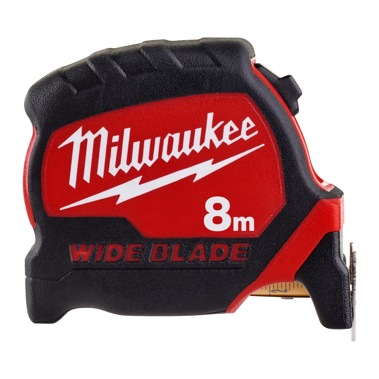MILWAUKEE nicht-magnetisch, 33 mm breites Band Premium-Bandmaß breit 8 m