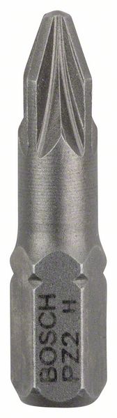 BOSCH Schrauberbit Extra-Hart PZ 2, 25 mm, 10er-Pack, im Blister