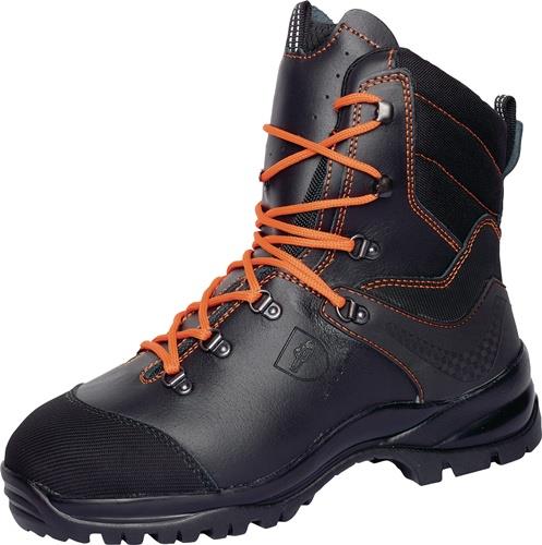 SOLIDUR Forstsicherheitsstiefel KAILASH Gr.40 schw./orange LederS3 HRO CI HI SRC SOLIDUR