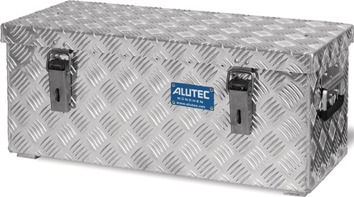 ALUTEC Transportbox Außen-L622xB275xH270mm 37l Alu.Riffelblech
