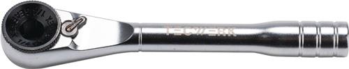 TECWERK Bit-/Hebelumschaltknarre 1/4 Zoll direkte Bitaufn.L.95mm 72 Z.TECWERK