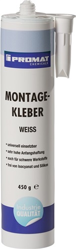 PROMAT Montagekleber Profi weiß 450g Kartusche PROMAT CHEMICALS