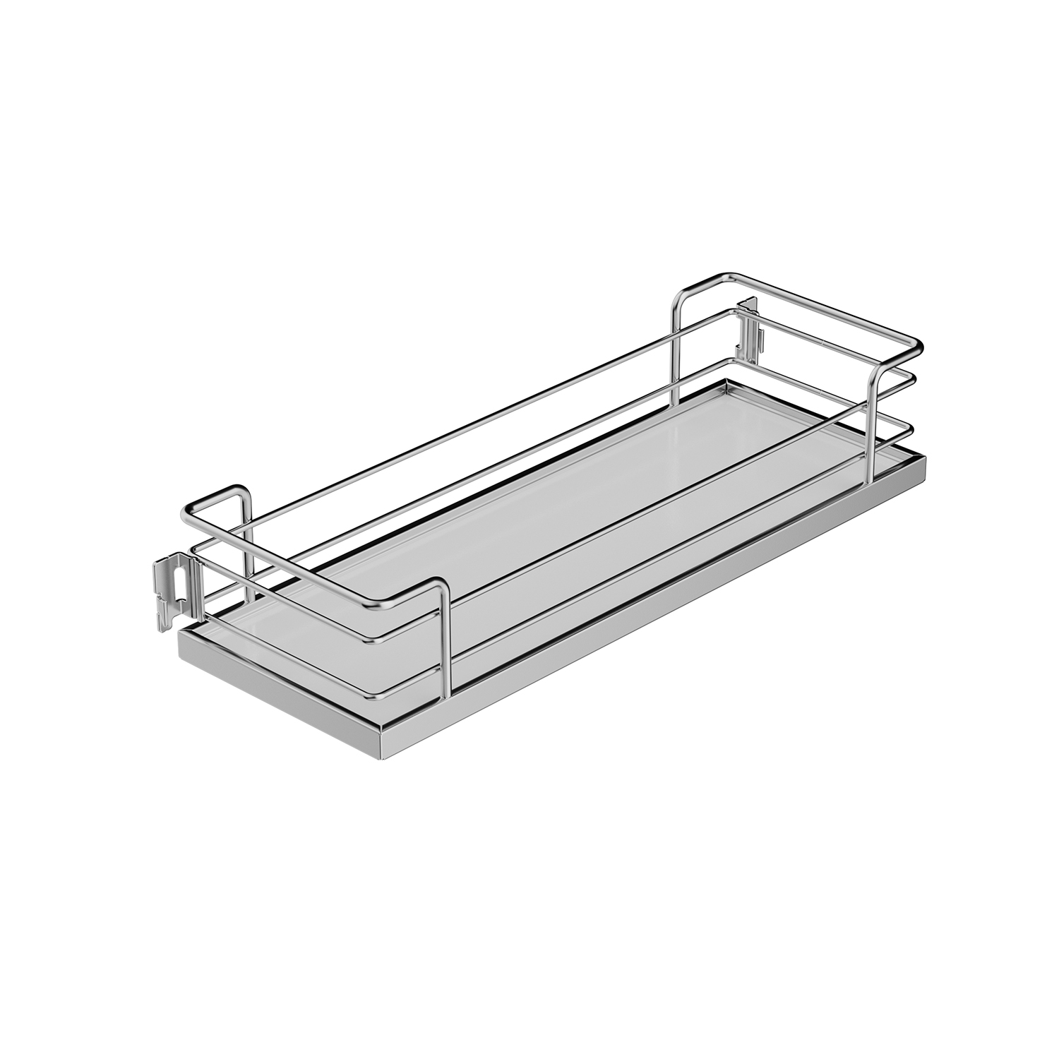 HETTICH Arena CLASSIC Rutschstopp Tür-Tablar Dispensa Duo III, 600 mm, verchromt, 9352809