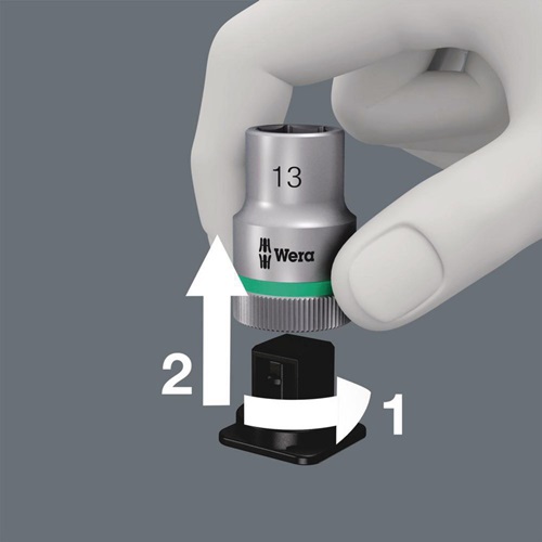 WERA Steckschlüsselsatz 8767 C TORX® HF2 6-tlg.1/2 Zoll T20-T45 WERA WERA Steckschlüsselsatz 8767 C TORX® HF2 6-tlg.1/2 Zoll T20-T45 WERA
