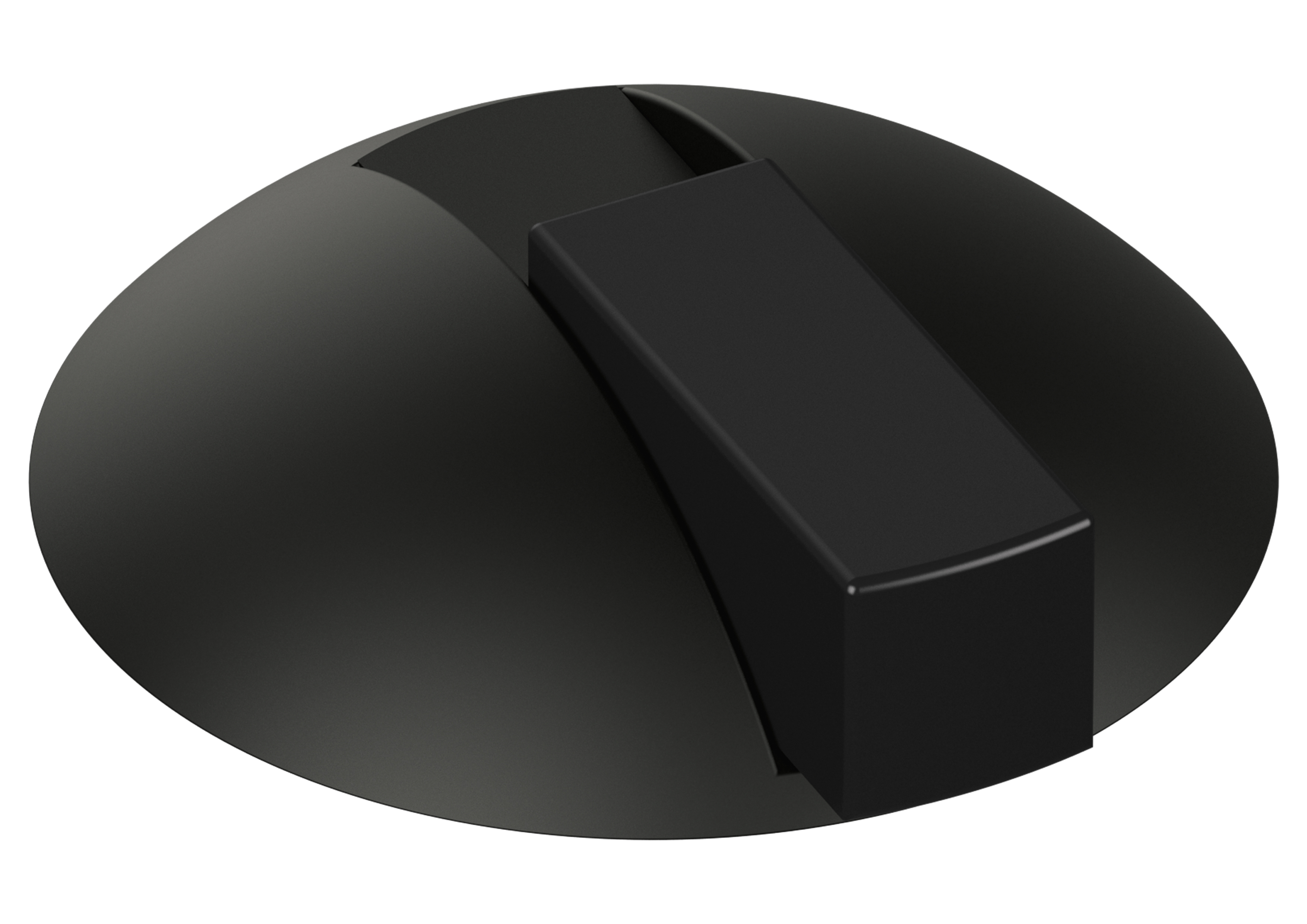 HEWI Bodentürpuffer, System 111, tiefschwarz