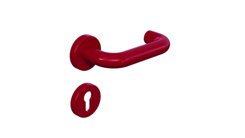 HEWI Drückergarnitur mit Rosetten 111R01.230, VK 8/10 mm, Polyamid, 111R01.230 33