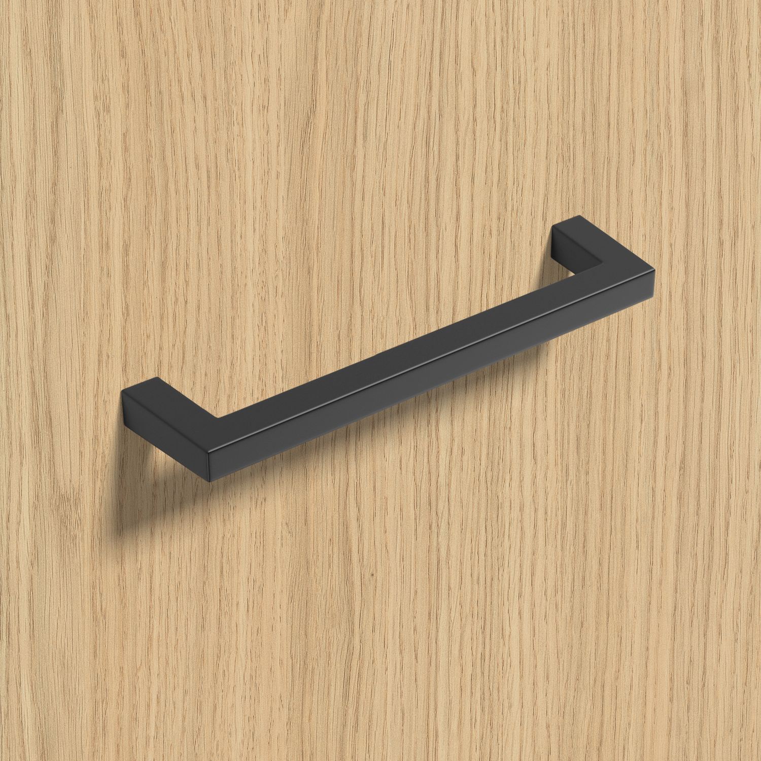 HETTICH Griff Tornea, •–• 128, L 138 mm, B 10 mm, H 32 mm, Schwarz matt, 9269731 HETTICH Griff Tornea, •–• 128, L 138 mm, B 10 mm, H 32 mm, Schwarz matt, 9269731