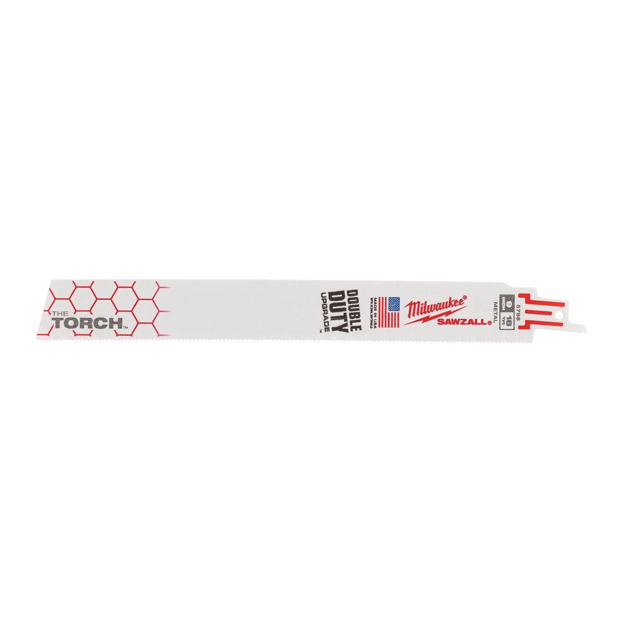 MILWAUKEE 230 x 1,4 mm (18 TPI) Säbelsägeblatt Metall THE TORCH