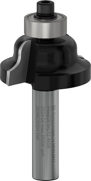 BOSCH Profilfräser B, 8 mm, R1 4 mm, B 8 mm, L 12,4 mm, G 54 mm