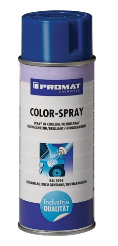 PROMAT CHEMICALS Colorspray enzianblau hochglänzend RAL 5010 400 ml Spraydose PROMAT CHEMICALS
