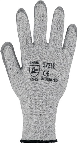 ASATEX Schnittschutzhandschuhe Gr.9 grau/grau EN 388 PSA II 10 PA