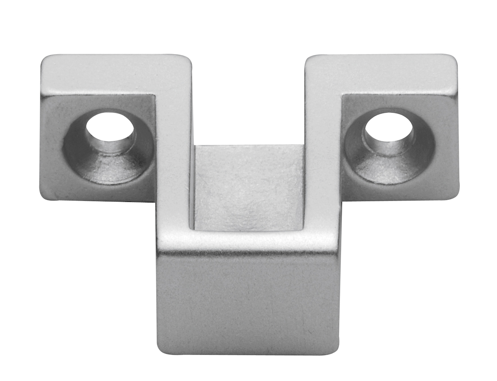 DENI Schließplatte 7208, Aluminium