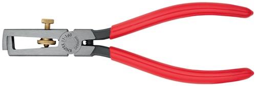 KNIPEX Abisolierzange L.160mm pol.Ku.-Überzug m.Öffnungsf.KNIPEX