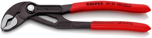 KNIPEX Wasserpumpenzange Cobra® L.180mm Spann-W.36mm pol.Ku.-Überzug KNIPEX