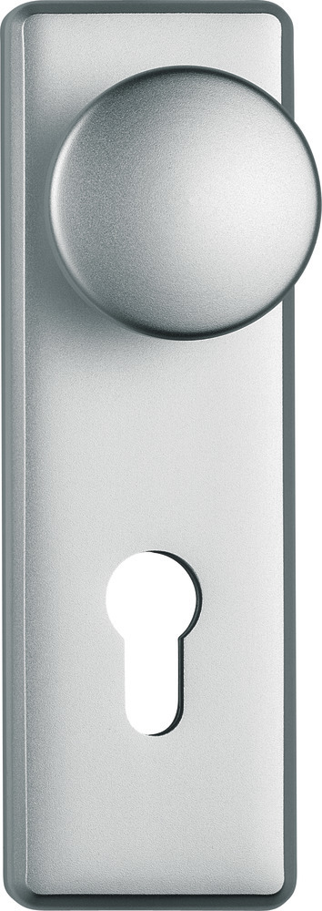 ABUS Schutz-Wechselgarniturmit Kurzschild KKT512, eckig, Aluminium