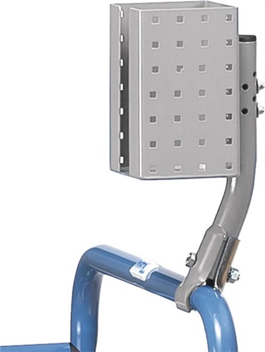 FETRA Scannerhalter Stahlbl.lichtgrau pulverbesch.Scanneraufnahme B 120xT 87xH 150mm