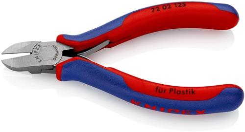 KNIPEX Seitenschneider f.Ku.Gesamt-L.125mm ger.Mehrkomp.-Hüllen KNIPEX