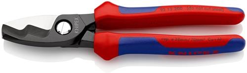 KNIPEX Kabelschere L.200mm Mehrkomp.-Hüllen KNIPEX