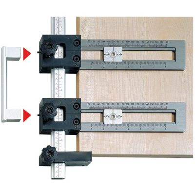 HETTICH Accura Bohrkörper für Griffe und Knöpfe, Aluminium / Kunststoff, 44765