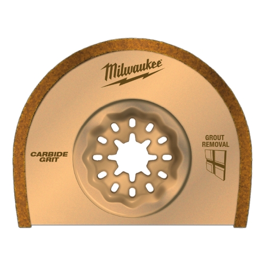 MILWAUKEE 75 x 20 x 1,2 mm Multitool Starlock Sägeblatt HM-bestückt zum Entfernen von Fugen