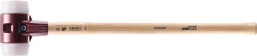 HALDER Vorschlaghammer SIMPLEX Kopf-D.80mm L.800mm mittelh.Superplastik weiß