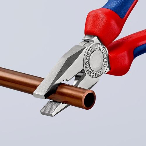 KNIPEX Kombizange L.180mm verchr.Mehrkomp.-Hülle KNIPEX KNIPEX Kombizange L.180mm verchr.Mehrkomp.-Hülle KNIPEX
