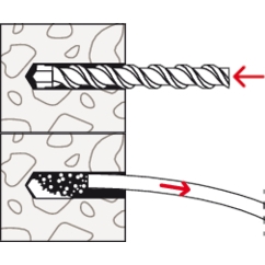 FISCHER DuoXpand 10x140 FUS R, Langschaftdübel