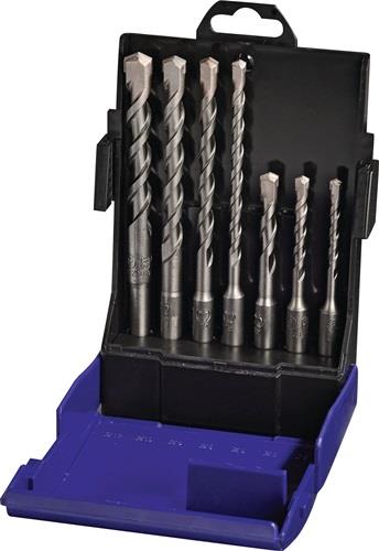 PROMAT Hammerbohrersatz SDS-Plus 7-tlg.SDS-Plus Ku.-Box PROMAT PROMAT Hammerbohrersatz SDS-Plus 7-tlg.SDS-Plus Ku.-Box PROMAT