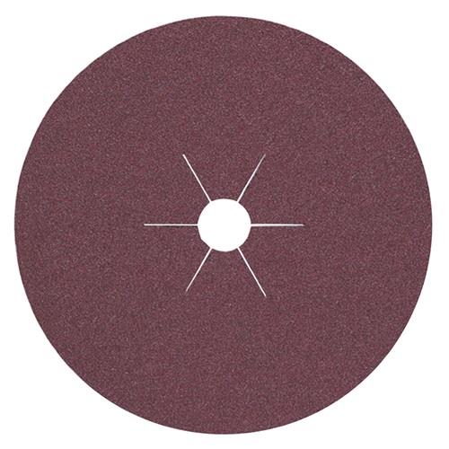 Fiberscheibe D.180mm K.120 f.HO/Metall Korund PROMAT