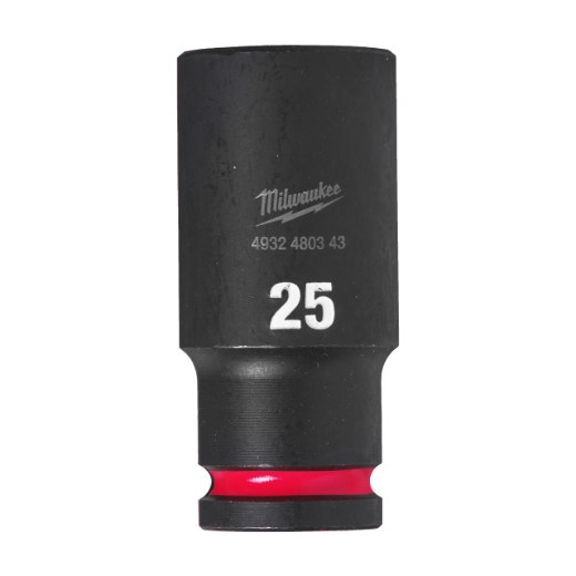 MILWAUKEE 25 x 78 mm SHOCKWAVE Schlagnuss 1/2" lang