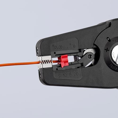 KNIPEX Automatikabisolierzange PreciStrip16 L.195mm 0,08-16 (AWG 28-5) mm² KNIPEX