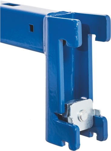 META Kragarmregal H2500xB1000xT500mm Grundregal doppels.Gesamt-Trgf.2600kg