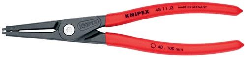 KNIPEX Präzisionssicherungsringzange J 3 f.Bohrungen D.40-100mm L.225mm KNIPEX