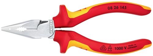 KNIPEX Spitzkombizange L.145mm Mehrkomp.-Hülle verchr.VDE KNIPEX KNIPEX Spitzkombizange L.145mm Mehrkomp.-Hülle verchr.VDE KNIPEX