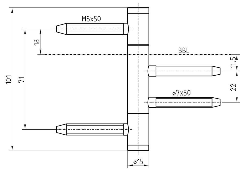 SIMONSWERK Einbohrband VARIANT® V 4426 WF