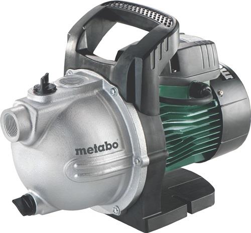 METABO Gartenpumpe P 4000 G 4000 l/h 46m 4,6bar 1100W Grauguss 25,4mm (1Zoll) IG METABO