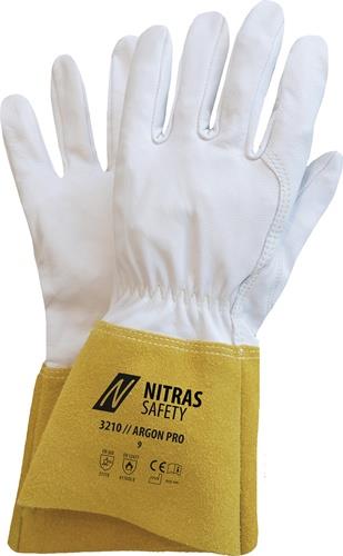 Schweißerhandschuhe ARGON PRO EN 388, EN 12477 PSA-Kategorie II NITRAS