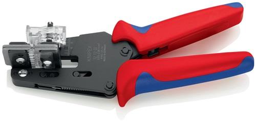 KNIPEX Präzisionsabisolierzange L.195mm Mehrkomponeten-Hüllen 0,03-2,08 (AWG 32-14) mm²